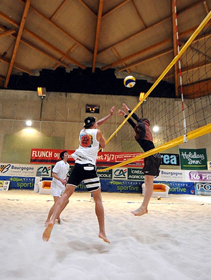 Chauffage beach volley
